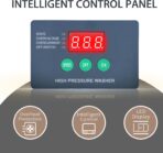 YOKING Pressure Washer, Max 150 bar, 12L/min, PM Inverter 3HP Motor,Horizontal Triplex Pump,60dB Quiet,with 7 Nozzles, Power Washer for Patios, Decks, & Sidewalks - Image 4