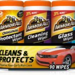 Car Wipes Multi-Pack by Armor All, Cleans Vehicle Interior and Exterior, Includes Armor All Protectant Wipes, Glass Wipes, and Cleaning Wipes, 3-Pack, 30 Car Wipes Each