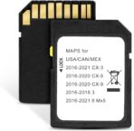 Navigation Car GPS SD Card Compatible with 2016-2018 Mazda 3, 2016-2020 CX-5/CX-9, 2016-2024 Mazda 6/CX-3/MX-5, GPS Map Card Sync Navigation System for USA/Canada/Mexico