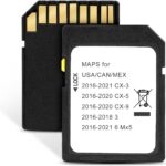 Navigation Car GPS SD Card Compatible with 2016-2018 Mazda 3, 2016-2020 CX-5/CX-9, 2016-2024 Mazda 6/CX-3/MX-5, GPS Map Card Sync Navigation System for USA/Canada/Mexico