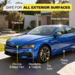 500ML Ceramic Coating for Cars: Quick Effect Coating Agent for Car Motorcycles Trucks & RVs - Extreme Hydrophobic Water Beading & Deep Gloss Shine for Long-Lasting Polish Spray Wax - Image 6