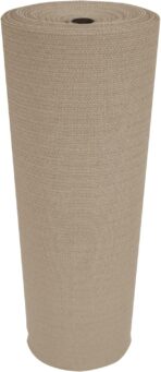 Coolaroo 90% UV Block Heavy Duty Sun Protection Fabric - Breathable Outdoor Shade Cover for Pergolas, Patios, Pets, Vehicles, and Play Areas, Tear-Resistant HDPE, 6ftx100ft Roll, Wheat