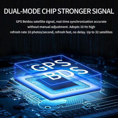 Heads Up Display for Cars, Car HUD H4, gps Speedometer, First Colorful, Large Font Digital Speedometer GPS with Speed, Compass, Automatic Sensing, Speeding Alarm, Suitable for All Cars. - Image 7