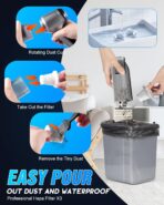 18000Pa Car Vacuum Portable Cordless, 5000mAh High Power Cordless Vacuum Cleaner, 120W Portable Vacuum for Car, Office, Pet and Home Cleaning - Image 7