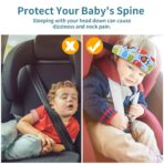 Head Support for Stroller Car Seat - Head Band Strap Headrest for Sleeping Traveling for Toddler Kids Children Child Baby Infant - Image 5