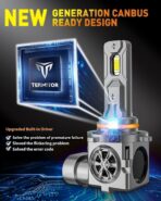 9005 9006 Bulbs Combo, 100,000LM 1200% Ultra Bright, True 1:1 Mini Halogen Size, Plug and Play No Adapter, HB3 HB4 Fog Light Conversion Kits, 85000+ Hours Lifespan, Pack of 4 - Image 6