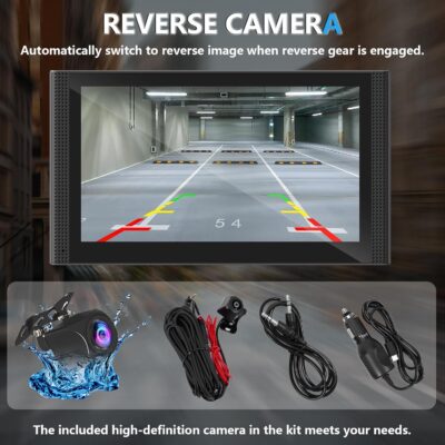 Wireless Carplay Screen – Clearance! Compatible with Apple Carplay and Android Auto, 7" HD Touch Screen Portable Car Stereo with 1080P Backup Camera, Bluetooth, Voice Control – Only $32.99 - Image 6