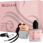 Belle La Vie Car Air Fresheners Gift Set | Luxury Perfume-Inspired Car Air Freshener for Women | Strong and Sophisticated Car Scents for Women | Refillable Essential Oil Infused Car Cologne by Perfa