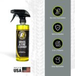ExoForma Wheel & Tire Cleaner - Removes Built-Up Brake Dust, Dirt & Grime - Improves Dressing Performance - 2-in-1 Formula - Chosen by Pros (16 FL Oz) - Image 3