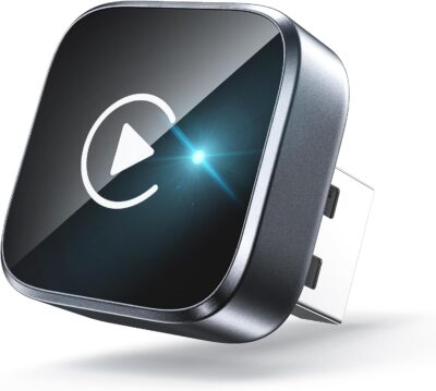 2-in-1 Wireless CarPlay Adapter 2026 Support Apple CarPlay & Android Auto, Mini Bluetooth USB A & USB C Dongle Convert Wired to Wireless Compatible with iPhone & Android - Image 8