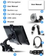 OHREX N700 GPS Navigator for Car Truck RV, Truck GPS Commercial Drivers,Large 7”Trucker GPS,Latest 2026 Map with Free Lifetime Updates,Custom Routing,Driver Alerts - Image 7