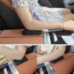 2PCS Car Arm Rest Elbow Pads,Comfortable Car Arm Rest Cushion with Memory Foam Pad for Arm Support,Universal Car Door Armrest Pad Car Interior Accessories (Black) - Image 5
