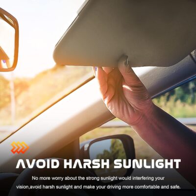 Beige Driver Left Side Sun Visor Replacement Compatible with 2013 2014 2015 2016 2017 2018 Nissan Altima Without Sunroof Replace 96401-3TA2A - Image 6