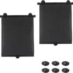 2 Pack Car Window Sun Shade for Side Windows – Retractable Roller Sunshade for Baby, Kids, Pets – UV Protection, Heat & Glare Blocker for Cars, SUVs, Trucks (15"×18")