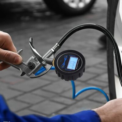 Digital Tire Pressure Gauge Car Pressure Monitor Testing Tool with LCD Display for Safe Driving - Image 5