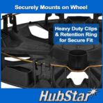 Hubcap Replacement for Ford Transit 150, 250, and 350: 2015-2024, 16-inch Wheel Cover (Silver, 1 Piece) - Image 3