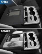 JOYTUTUS Center Console Cover Compatible with Silverado Sierra 2014 2015 2016 2017 2018 Jump Seat, Neoprene Arm Rest Armrest Cover for Car, Durable Middle Console Cover Replacement for Trucks - Image 4