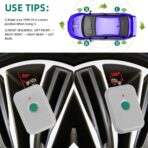 4 Pack Tire Pressure Monitoring System Sensor 315MHz DE8T-1A180-AA TPMS Sensor+ TPMS Relearn Tool Compatible with Ford Focus Fusion F150 CMAX E150 Edge Escape Expedition Mustang Lincoln Mercury Mazda - Image 6