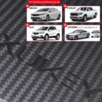 XUKEY 4pcs Black Universal Mudflaps for Car Pickup SUV Van Truck Front Rear Mud Flaps Splash Guards Fender Flares Mudguards with Hardware - Image 6