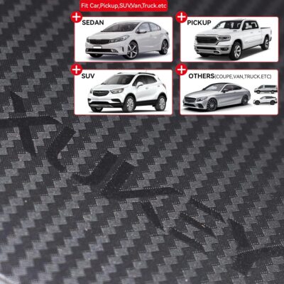 XUKEY 4pcs Black Universal Mudflaps for Car Pickup SUV Van Truck Front Rear Mud Flaps Splash Guards Fender Flares Mudguards with Hardware - Image 6