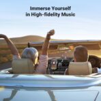 UGREEN Bluetooth 5.4 Aux Car Adapter, [Enhanced Connection & Noise Cancellation], Bluetooth Aux Receiver with Nylon Braided Cable, Plug & Play for Car Music/Hands-Free Calls/Stereo Audio - Image 6