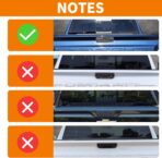 RT-TCZ for Silverado Tailgate Handle Trim Cover Compatible with Chevy Silverado GMC Sierra 2019 Up Chrome Exterior Accessories - Image 2