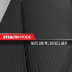 Motor Trend Windshield Sunshade for Car, Truck & SUV, Black - Folding Sun Shade for Front Window, Auto Sun Visor Heat Protection, UV Rays Blocker (58 x 24 Inch) - Image 4