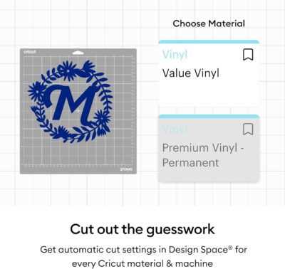 Cricut® Value Permanent Vinyl, Black (12 in x 10 ft) - Image 3