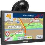 Truck GPS Commercial Drivers 2026, Trucker Car GPS Navigator, 9 inch Navigation System with Lifetime Map Updates, Voice Assistant, Speed Limit Warnings