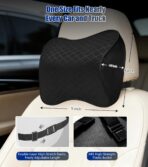2Pcs Premium Car Neck Pillow – Car Headrest Pillow for Neck PainRelief with Premium Memory Foam,600D Oxford Fabric & 100D High Elastic Memory Foam – UltimateComfort Neck Pillow for Car, Driving - Image 6