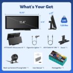 OTTOCAST OttoScreen AI, 11.4" Portable CarPlay Screen for Car with YouTube and Backup Camera for iPhone(iOS 8+) Android Auto(Android 11+), Built-in Apps, Voice Control, Android 15 OS - Image 10