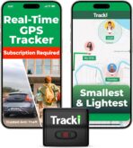 Tracki GPS Tracker for Vehicles – Real-Time 4G LTE Assets & Car Tracking Device with App, Magnetic Mount, Compact Design, Worldwide Coverage – iOS & Android (Subscription Required)