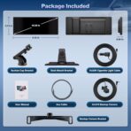 Carplay Screen for Car, 10.26'' Upgrade Wireless CarPlay & Android Auto Car Play Screen with 60PFS,1080P Backup Camera (with a Camera Bracket), GPS Navigation, Voice Control for All Vehicles - Image 8