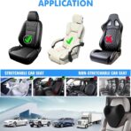 Car Neck Pillow for Driving, car headrest Pillow Head and Neck Rest Pillow for car headrest, Neck Support for car Driving or Traveling or Sleeping of Accessories with Memory Foam - Image 7
