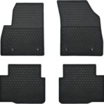 Car Floor Mats Custom Fit for Chevrolet Chevy Cruze 2016 2017 2018 2019 2020 (Not fit 2016 Limited) Odorless Washable Rubber Heavy Duty Anti-Slip All Weather Car Floor Liner-Black