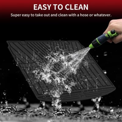 LASFIT Cargo Liner for Honda CR-V 2026 2025 2024 2023 (Gasoline & Hybrid & e:FCEV) All Weather TPE Car Trunk Mat (Upper Position), Cargo Only Black - Image 7