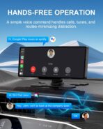 HK3 Carplay Screen for Car, 10.26’’ Wireless Apple Car Play & Android Auto Touchscreen, with 4K Dash Cam,1080P Backup Camera,64GB TF card, Car Stereo/GPS Navigation/Mirror Link/Bluetooth/Voice Control - Image 5