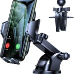 VICSEED [No.1 Powerful Suction] [Rally Racing-Grade Stability] Phone Holders for Your Car 2026 Upgraded Car Phone Holder Mount Truck Stand for Dashboard Windshield Vent for iPhone Samsung All Phones