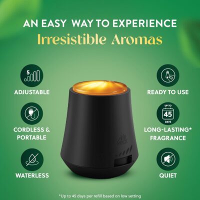 Air Wick Essential Mist Starter Kit, Diffuser + 1 Refill, Lavender and Almond Blossom, Air Freshener, Essential Oils - Image 5