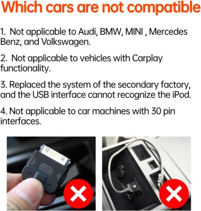 USB Bluetooth 5.3 Car Adapter Compatible for Infiniti,Nissan,GMC,Chevy,Honda,Ford,Mazda Music Interface Connector - Image 3
