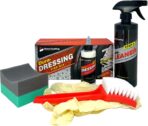 DURA-COATING TECHNOLOGY, Dressing Total Tire Kit, Single Car Kit - All Inclusive Tire Shine, and Cleaner Kit for a Lasting Shine and Brilliant Finish - 16 Ounce Tire Cleaning Spray - Made in The USA