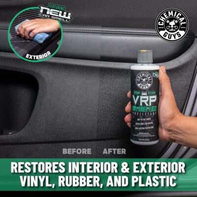Chemical Guys VRP, New Car Scent - Vinyl, Rubber and Plastic Protectant, Super Shine Dressing for Tires, Trim and More, Safe for Cars, Trucks, SUVs, & More (32 Fl oz) - TVD12132 - Image 4
