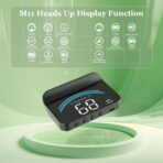 Heads Up Display for Cars M11,Universal OBD+GPS Digital Speedometer Dual System 3.5 Inches HUD with Speed,Water Temperature,Driving Mileage,Overspeed Alarm,Suitable for All Cars - Image 2