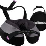 Cabeau Travel Neck Pillows for Airplanes – The Neck’s Evolution, TNE S3 – Supportive Memory Foam Design for Long Haul Flights – Attachable Seat Straps and 360° Support (Berlin Grey)