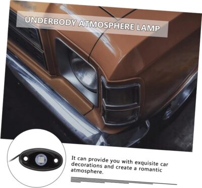 Zerodeko 9W LED Car Lighting Kit Universal Automotive Ambient Lighting Waterproof Under Car LED Lights 4-Piece Set for Trucks and Custom Vehicles - Image 8