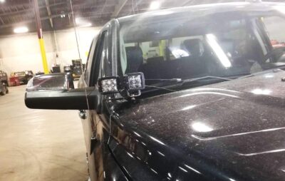 iJDMTOY Add-On Dual Pod Light Mounting Brackets for Truck SUV Hood Hinge or A-Pillar Mount LED Pod Light System - Image 8