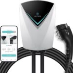 Lectron Level 2 EV Charger, 48A 240V Electric Vehicle Charging Station with Wi-Fi/App, 16ft Cable - Plug-in/Hardwired V-Box Pro EV Charger with NEMA 14-50 Plug, for All J1772 EVs ONLY