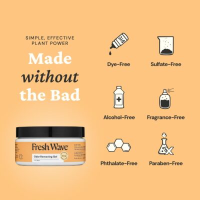 Fresh Wave Orange Odor Removing Gel, 7 oz., Pack of 3 - Image 8