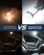 10Pcs 194 T10 168 W5W 2825 LED Bulb, Super Bright LED Car Interior Dome Map Camper RV License Plate Light Bulbs, Upgraded 25-SMD 3014 Chipsets 12V 400LM 6500K Xenon White - Image 2