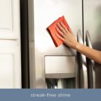 S&T INC. 150 Pack Microfiber Cleaning Cloth, Bulk Towels for Home, Reusable Microfiber Towels for Cars, Cleaning Rags, Assorted, 11.5 Inches x 11.5 Inches, 150 Count - Image 4